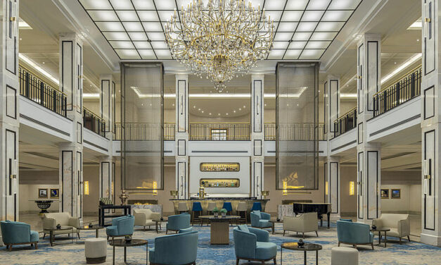 Die Lobby Lounge des neuen JW Marriott in Berlin | Foto: Marriott International