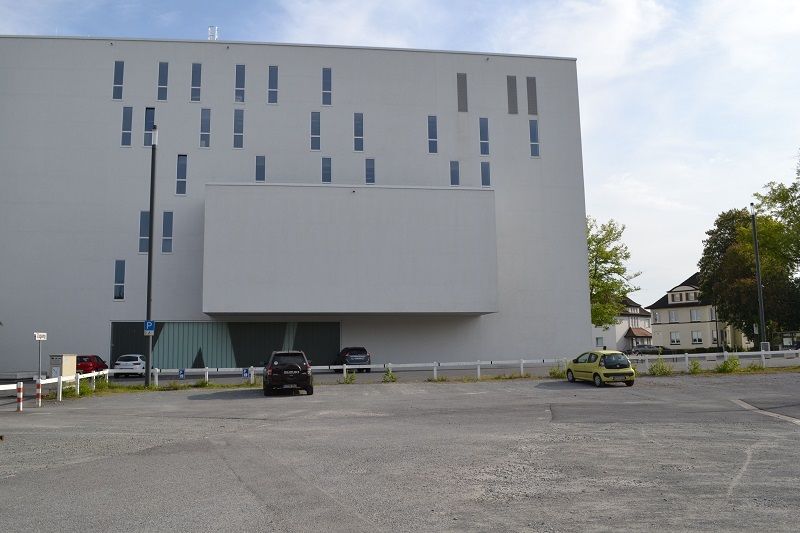 An dieser Stelle wird das neue AuKuKi – das Autdoor-Kultur-Kino stattfinden An dieser Stelle wird das neue AuKuKi – das Autdoor-Kultur-Kino stattfinden