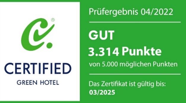 Ein Certified Green Hotel ist ein nachhaltig und zukunftsweisend geführtes Hotel.