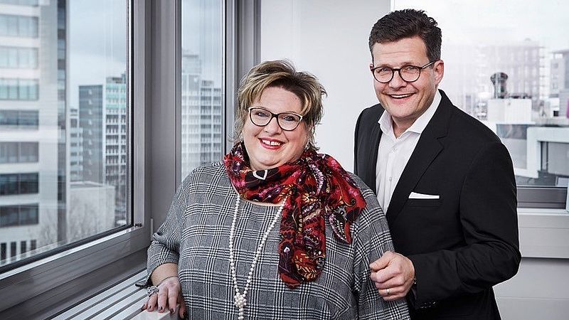 Carmen Dücker und Marcus Smola, Geschäftsführer BWH Hotel Group Central Europe