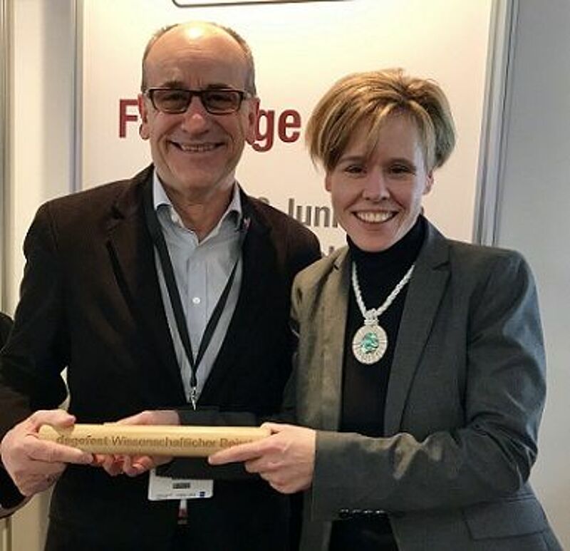 (re.)  Prof. Dr. Kim Werner, (li) Prof. Dr. Harald Möbus