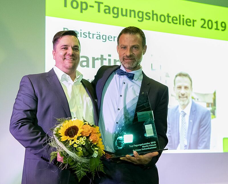 Nikelowski – Martin Kirsch rechts | Vorjahrespreisträger Maik Hörz links Nikelowski - Martin Kirsch rechts | Vorjahrespreisträger Maik Hörz links