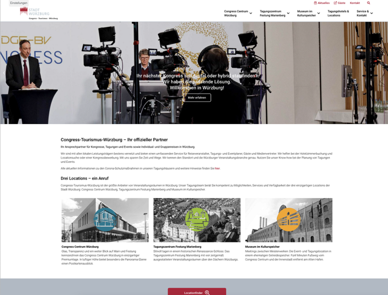 Foto: Congress-Tourismus-Würzburg | Das neue B2B-Portal für MICE-Events in Würzburg