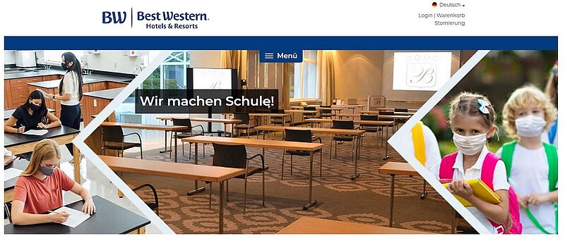 „Wir machen Schule“ Tagungsraum statt Klassenraum bei der BWH Hotel Group Central Europe GmbH