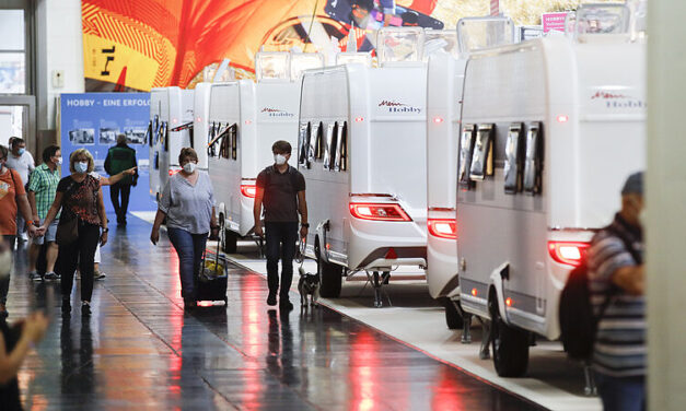 In Düsseldorf fand Anfang September der traditionelle Caravan Salon statt; Foto: Messe Düsseldorf