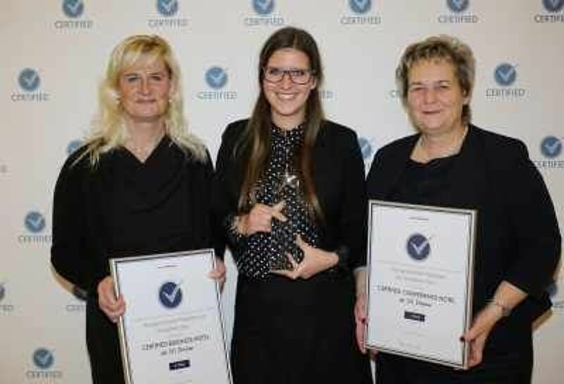 Vertreterinnen des Kongresshotels Potsdam