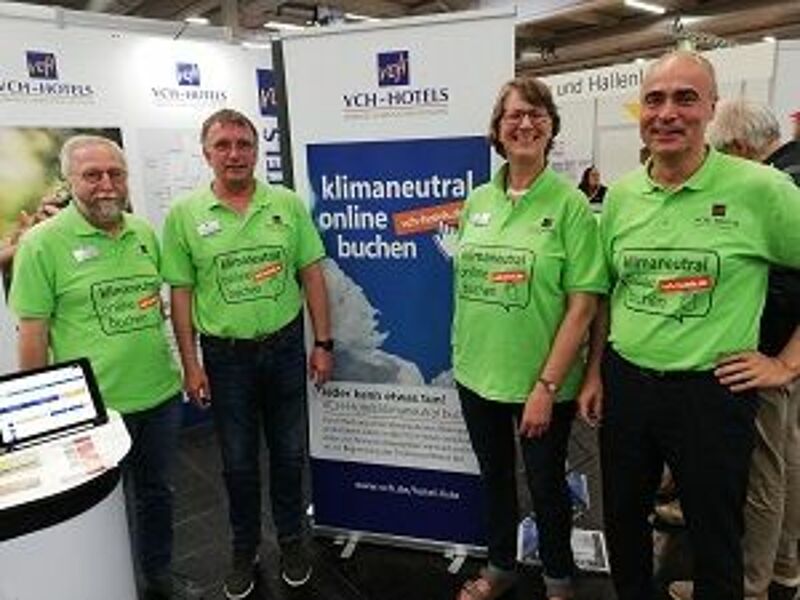 Das VCH-Team am Deutschen Evangelischen Kirchentag