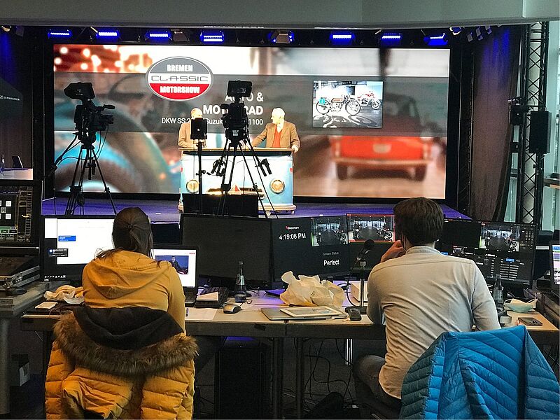 Foto: Studio der ÖVB-Arena (M3B GmbH/Jana Sordon)