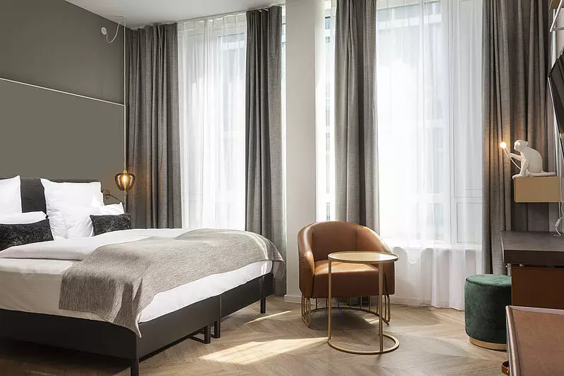 Zimmer im Flightgate Munich Airport Hotel | Foto: Radisson Hotel Group Zimmer im Flightgate Munich Airport Hotel | Foto: Radisson Hotel Group