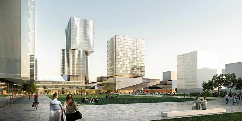 Das neue Quartier Zwei, Foto: GA Immobilienbesitzgesellschaft GmbH