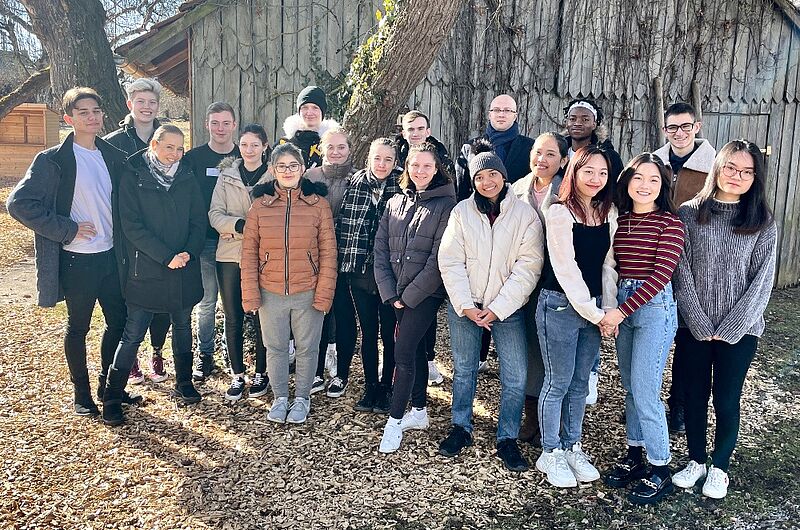 Gruppenbild vom zweiten Flair-Azubitag in Donaueschingen