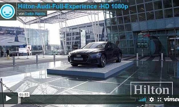 My Audi Sphere am Flughafen München