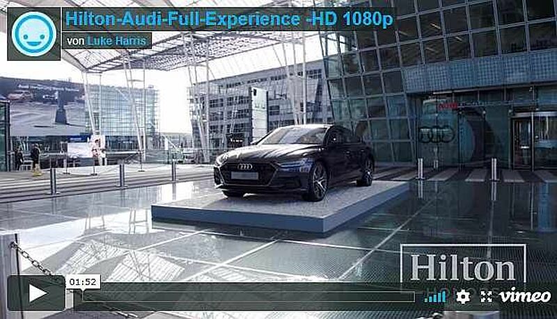 My Audi Sphere am Flughafen München