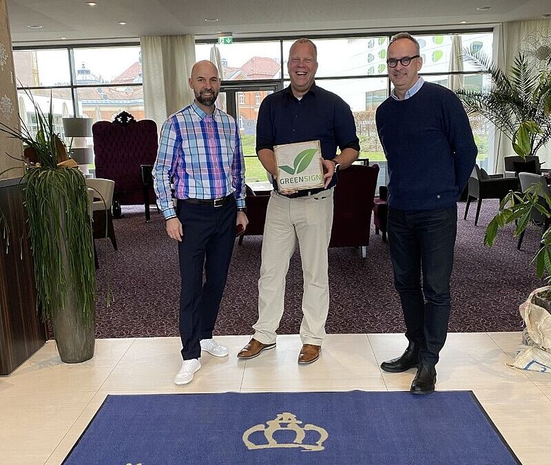 Hotel König Albert Bad Elster erhält das GreenSign