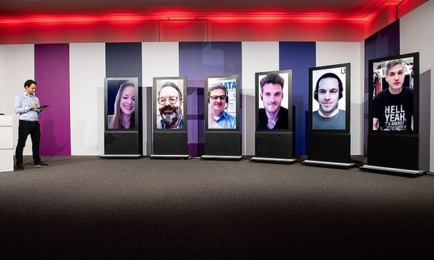 Face-to-Face-Kommunikation digital: Impression von der Hypermotion 2020.