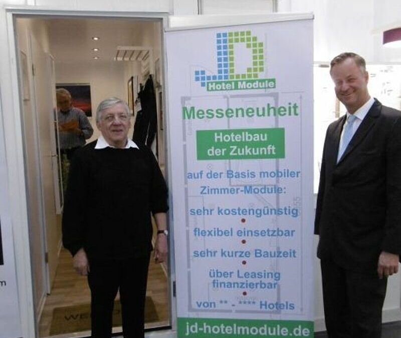 Servitex kooperiert mit JD-Hotelmodule auf der Internorga