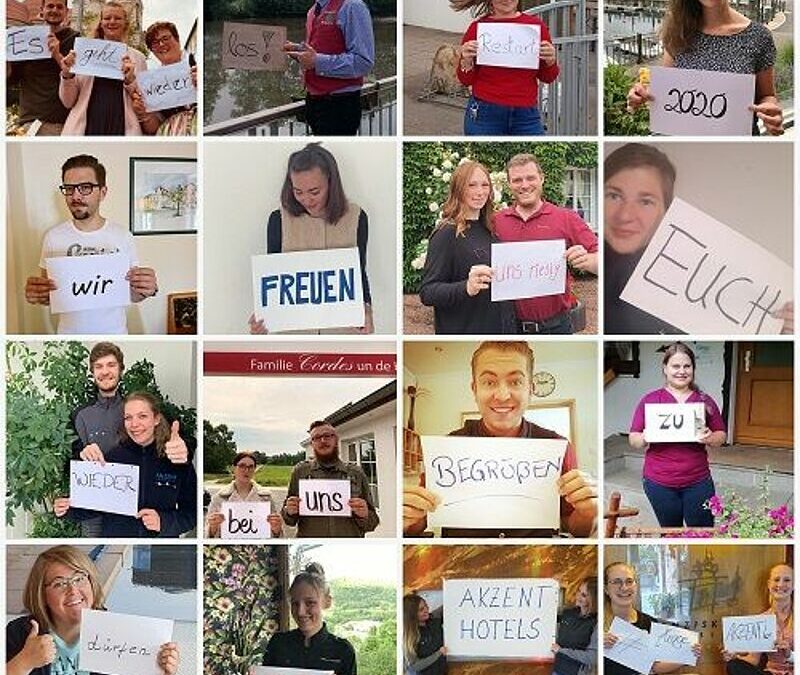 Junge AKZENTler ‚Zusammen schaffen wir das!‘