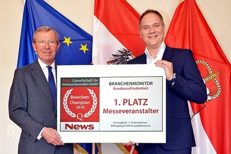 Dr. Wilfried Haslauer und Michael Wagner