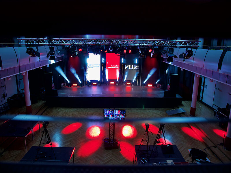 Das Produktionsstudio Frankfurter Hof; Foto: Artcut Media/Simon Kirchhof Das Produktionsstudio Frankfurter Hof; Foto: Artcut Media/Simon Kirchhof