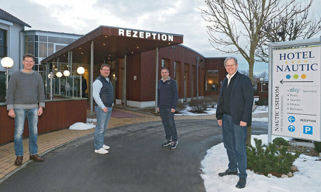 Von links: Harry Bunczek, Walter Neumann, Thomas Wellnitz, Rolf Seelige-Steinhoff