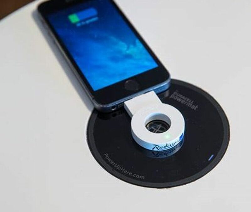 Charging Spots im Radisson Blu Hotel, Hamburg Airport