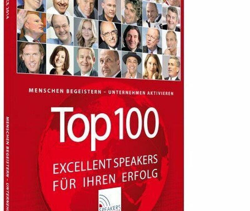 Neuer Top 100 Excellent Speakers Katalog 2014 erschienen