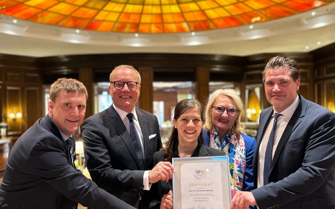 TOP Ausbildungsbetrieb 2024  – Vier Jahreszeiten Kempinski München