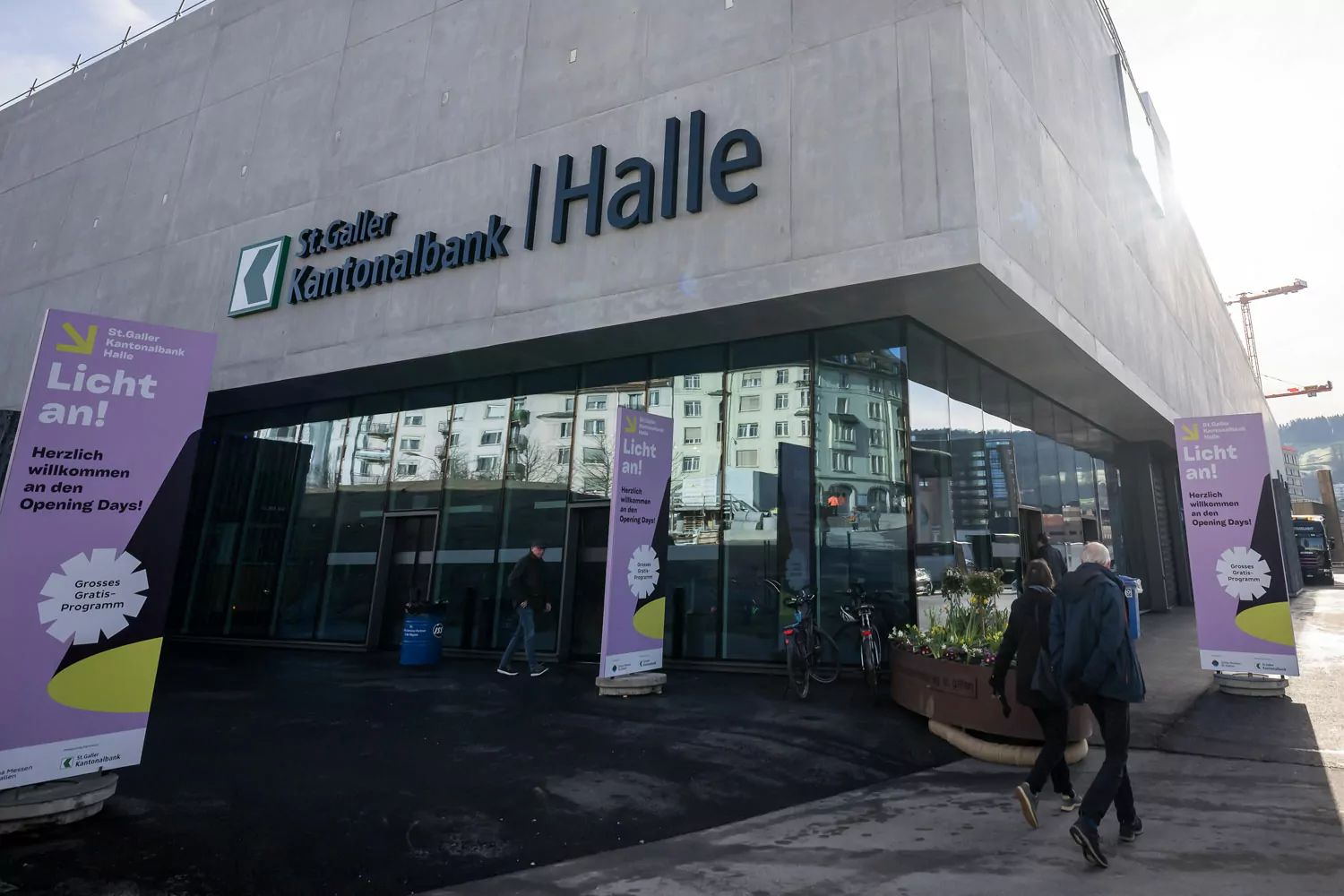 Die Kantonalbank Halle wird das MICE-Angebot in der Ostschweiz deutlich erweitern; Foto: Michael Huwiler