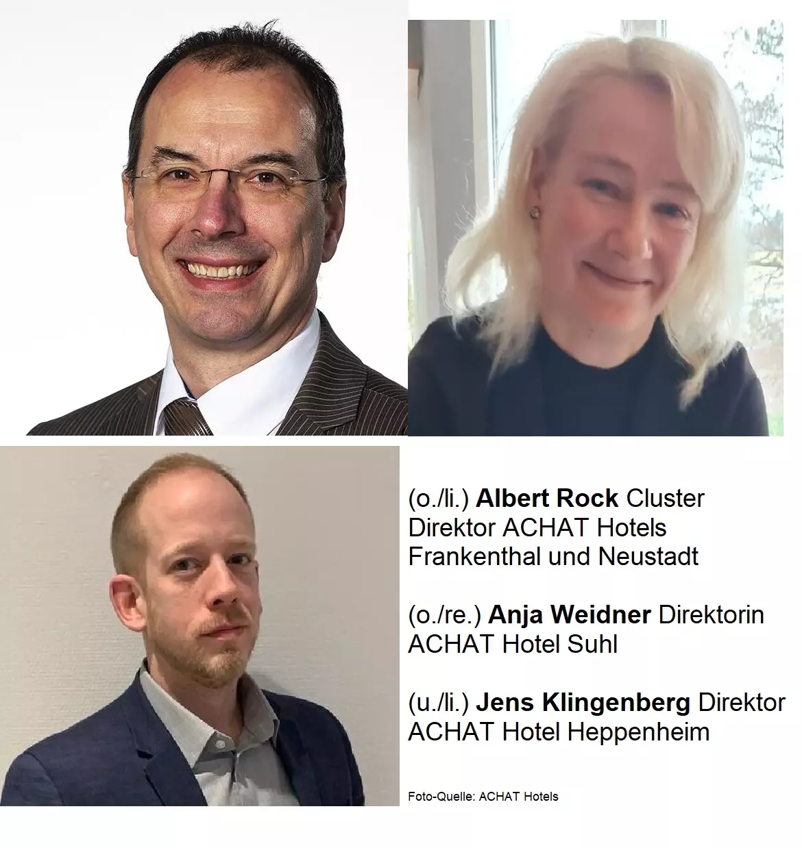 rook Direktoren ACHAT Hotels - Foto-Quelle ACHAT Hotels