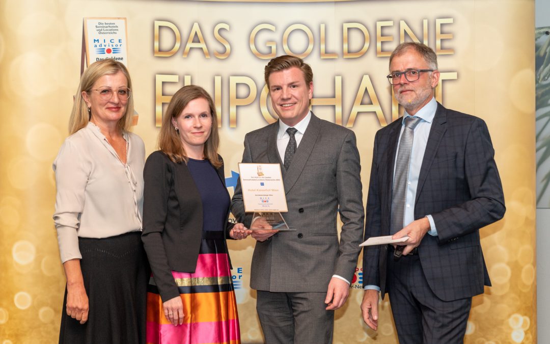Goldenes Flipchart“ für den KAISERHOF Wien