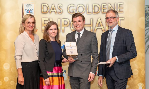 Goldenes Flipchart“ für den KAISERHOF Wien
