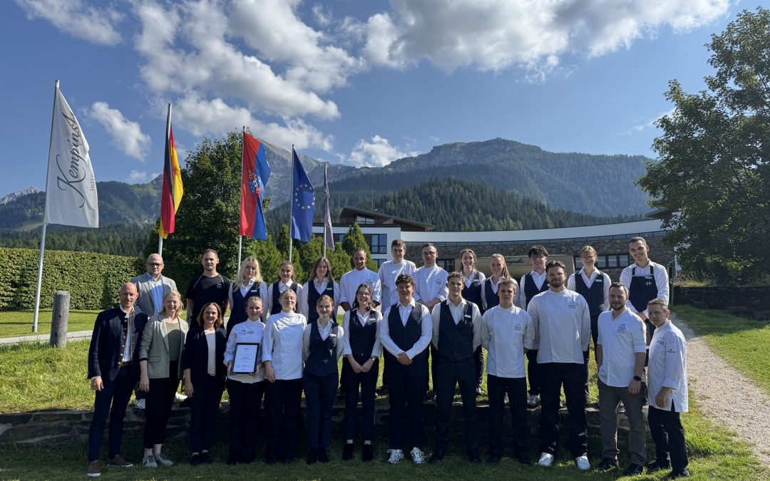 Kempinski Hotel Berchtesgaden erneut TOP-Ausbildungsbetrieb