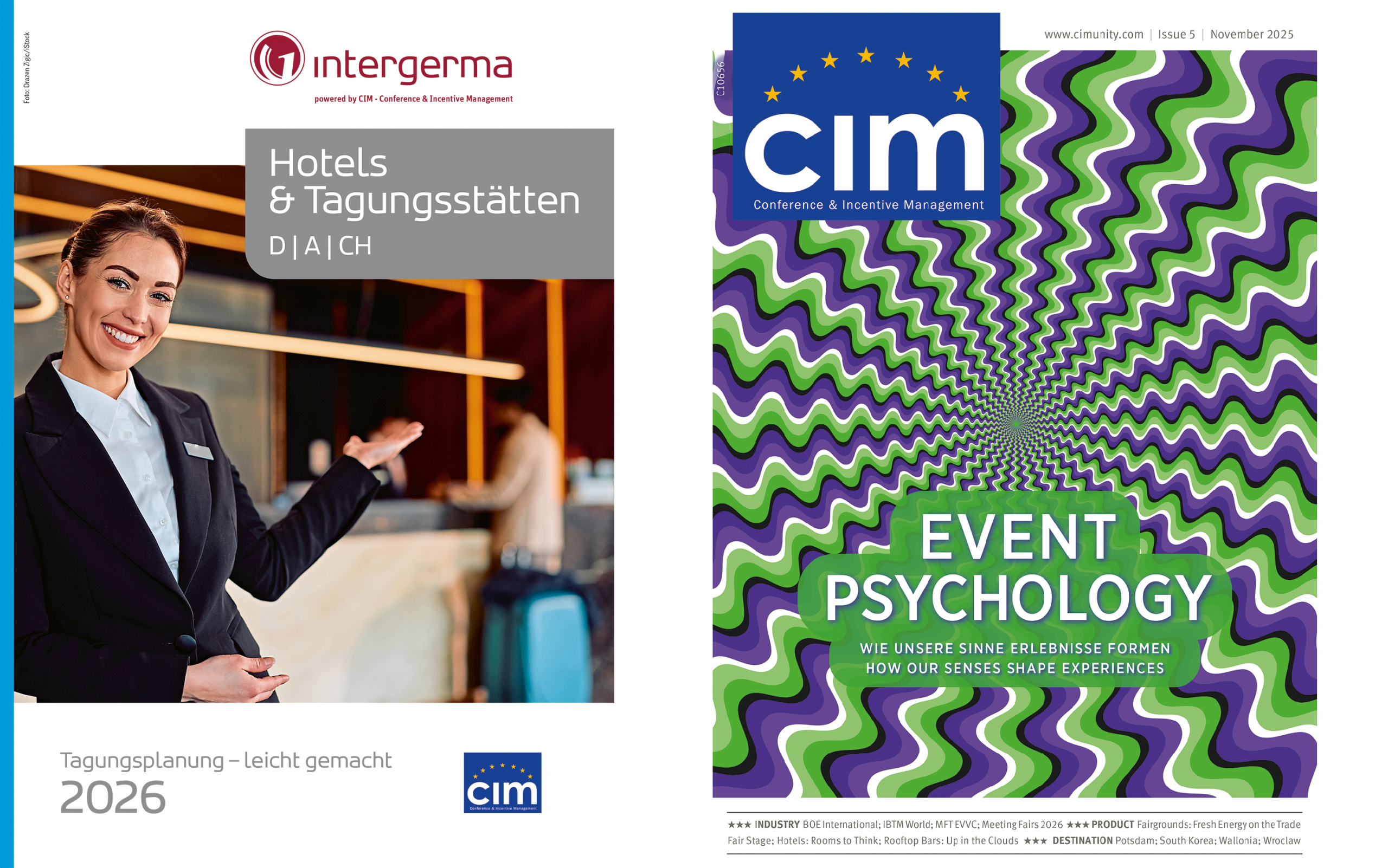 Titelbilder Wendetitel CIM und intergerma 2026