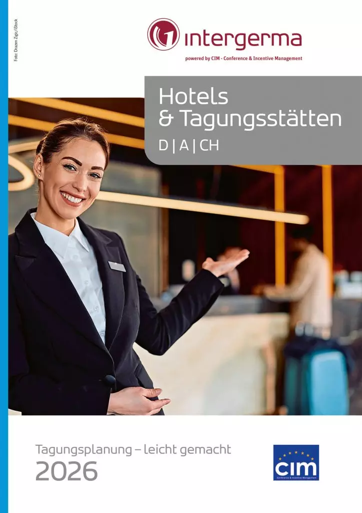 Titelbild intergerma Hotels & Tagungsstätten Planer 2026