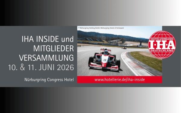 IHA INSIDE 2026 bringt Hotellerie an den Nürburgring