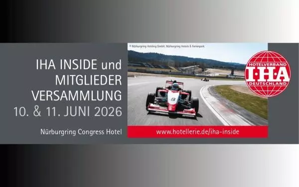 IHA INSIDE 2026 bringt Hotellerie an den Nürburgring