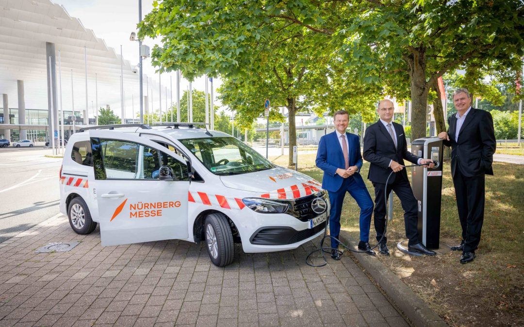 NürnbergMesse baut E-Ladeinfrastruktur aus: 200 Ladepunkte am Messezentrum